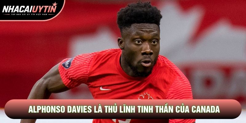 Alphonso Davies là thủ lĩnh tinh thần của Canada Alphonso Davies là thủ lĩnh tinh thần của Canada